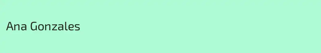 Ana Gonzales